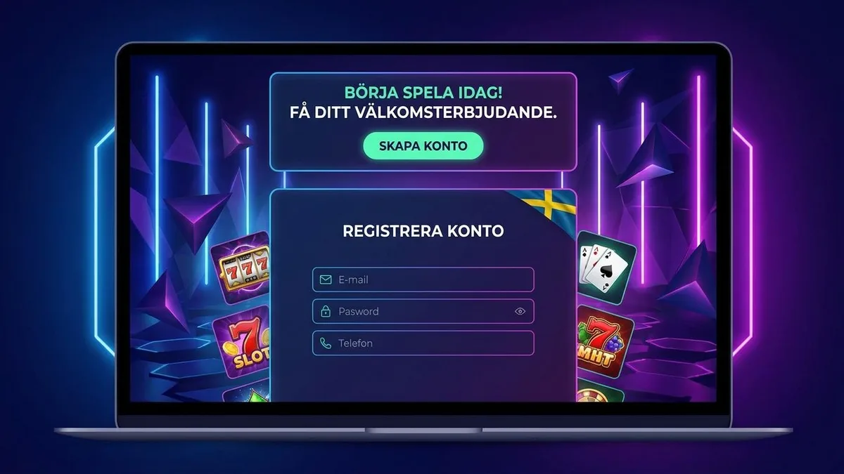 Registrera dig med bonus